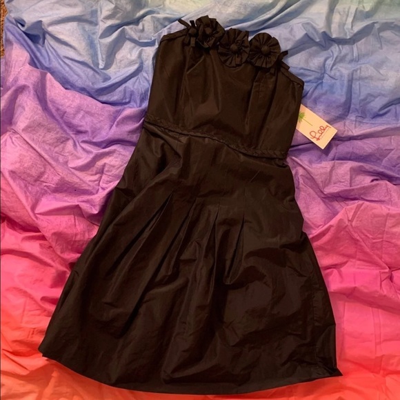 Lilly Pulitzer Dresses & Skirts - ❤️❤️New Vintage Lilly Pulitzer Dress strapless black white label